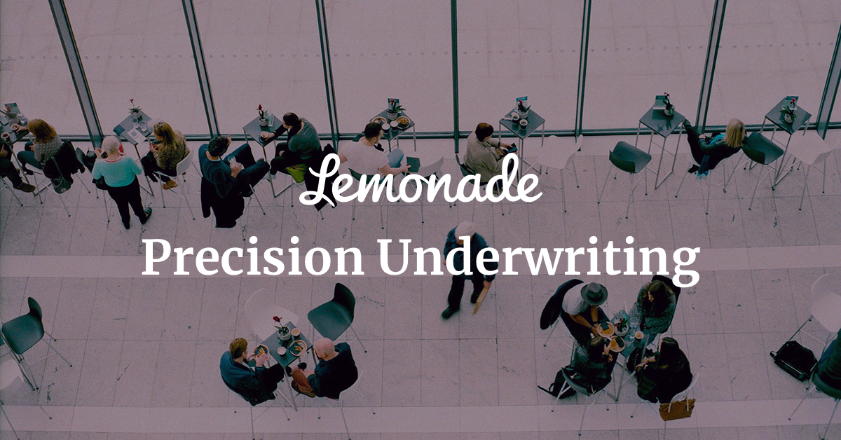 Precision Underwriting in Insurance Lemonade Blog
