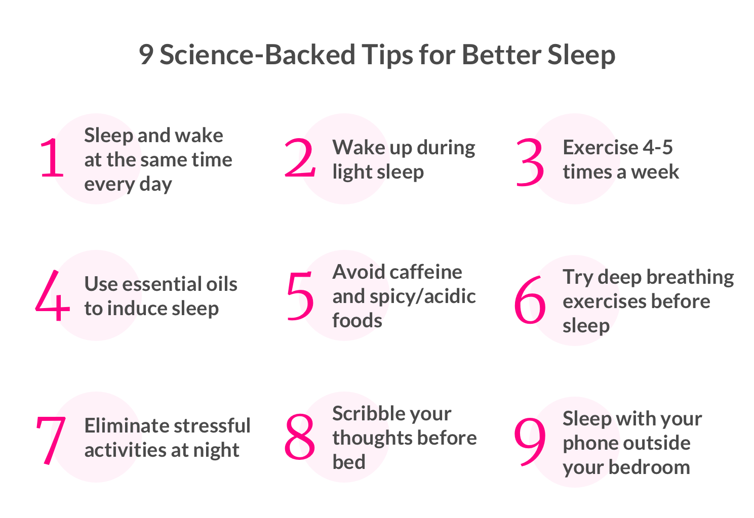 9 Science-Backed Tips for Better Sleep - Lemonade Blog