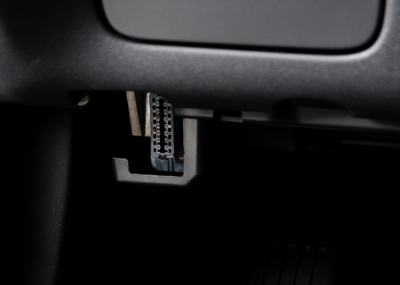 What does an OBD-II port look like?