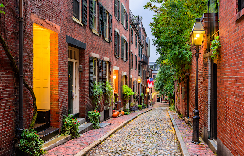 4th best walkable city in the us Boston, Massachusetts