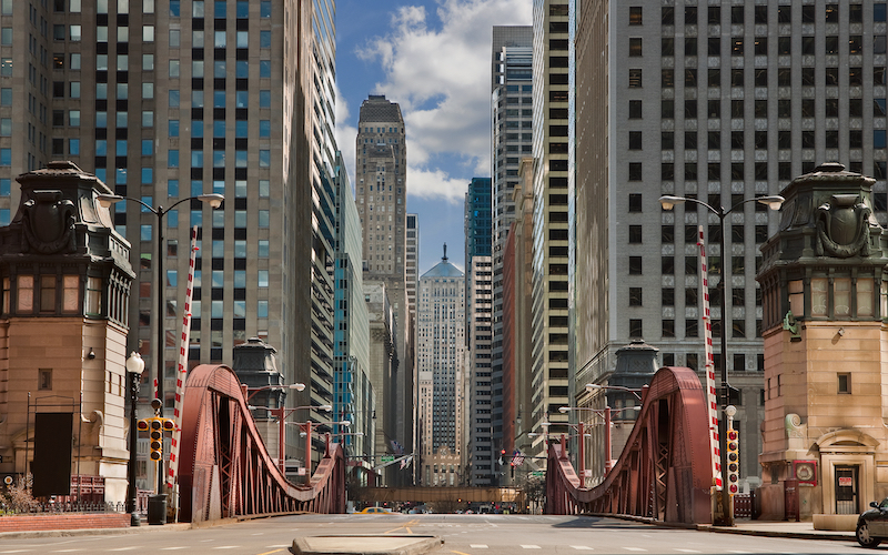 5th best walkable city in the us Chicago, Illinois