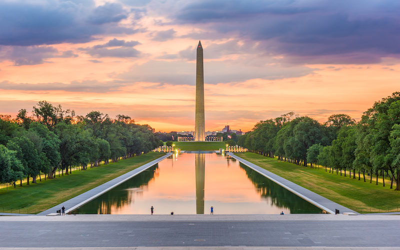 6th best walkable city in the us Washington, D.C.