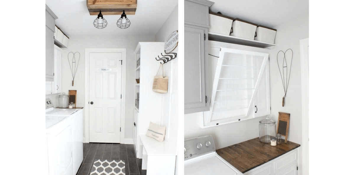 How to hack a laundry nook