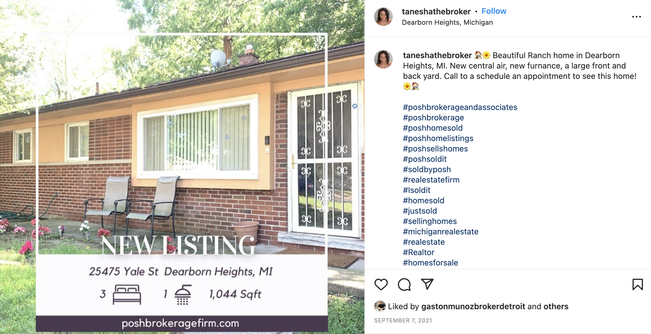 Michigan real estate brokers to follow on Instagram