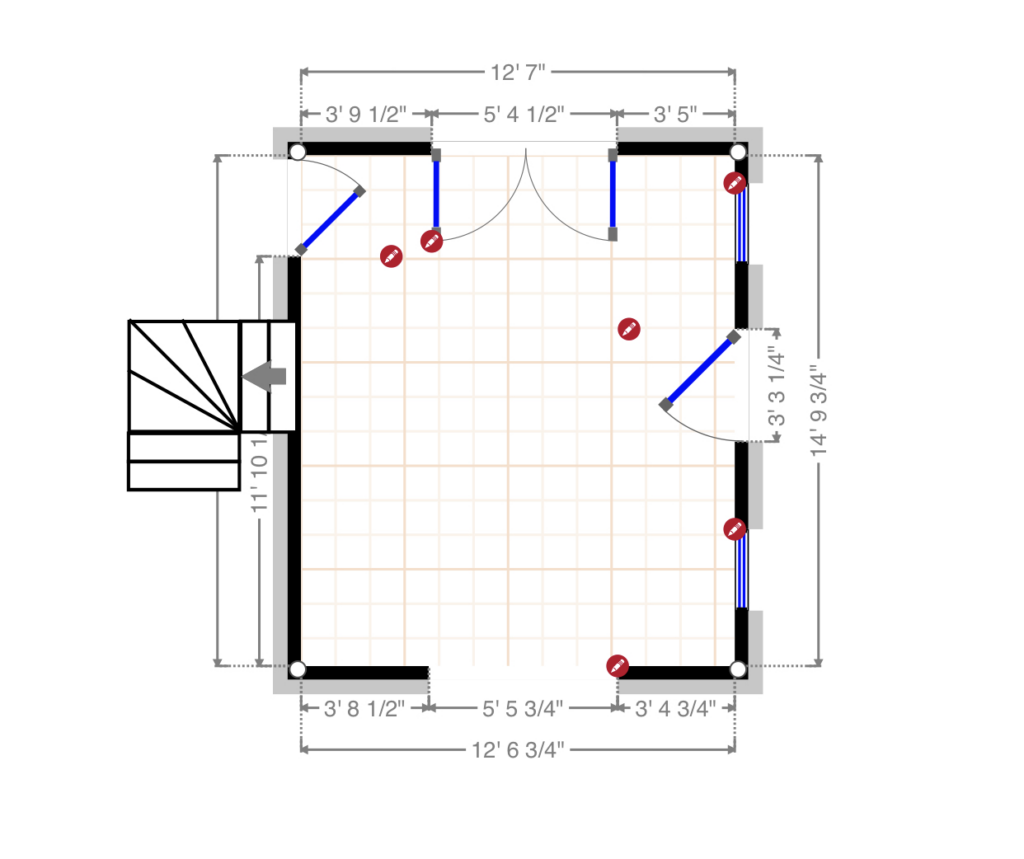 Measure the room