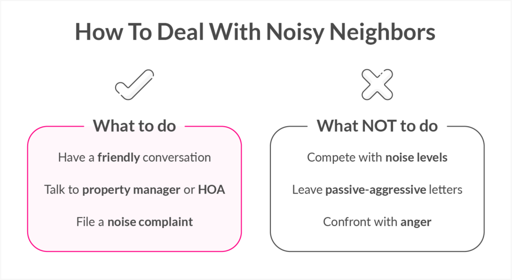 How to deal with noisy neighbors