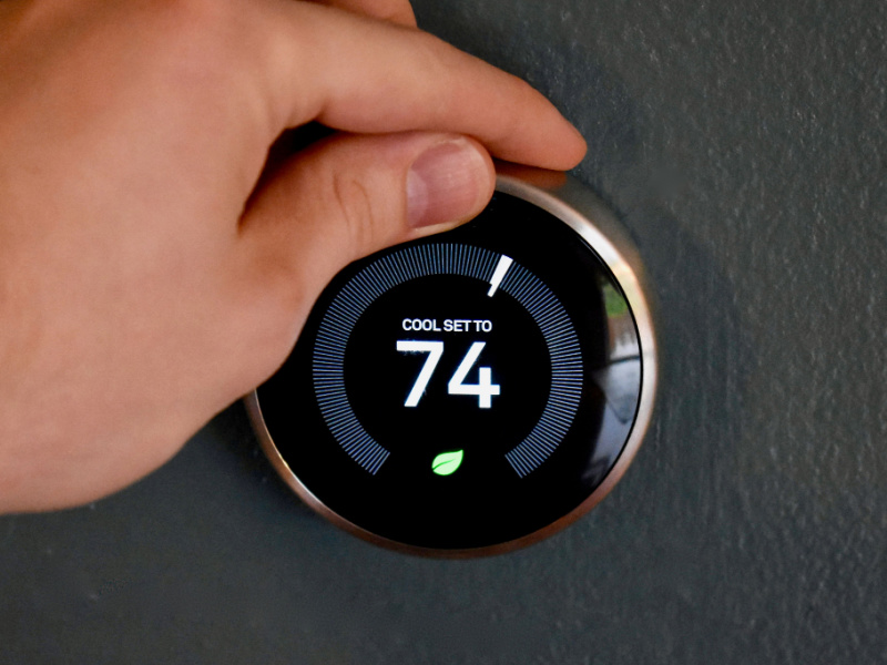 install a smart thermostat to save the environment and improve energy efficiency