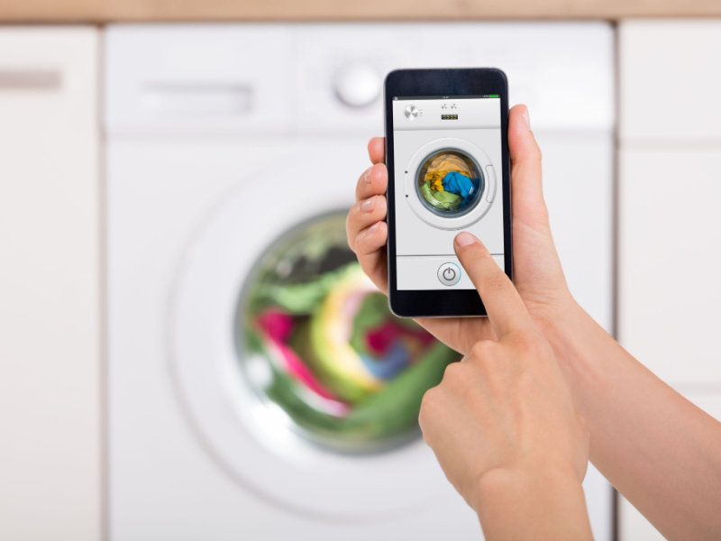 smart washing machine to improve laundry efficiency