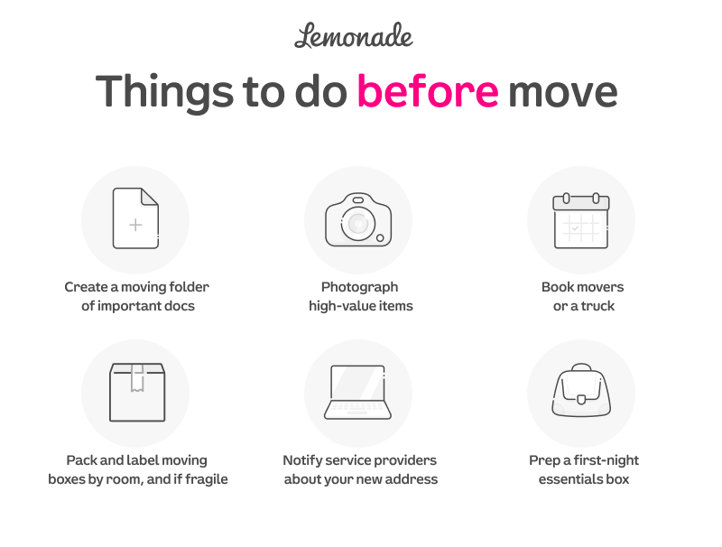things to do before move