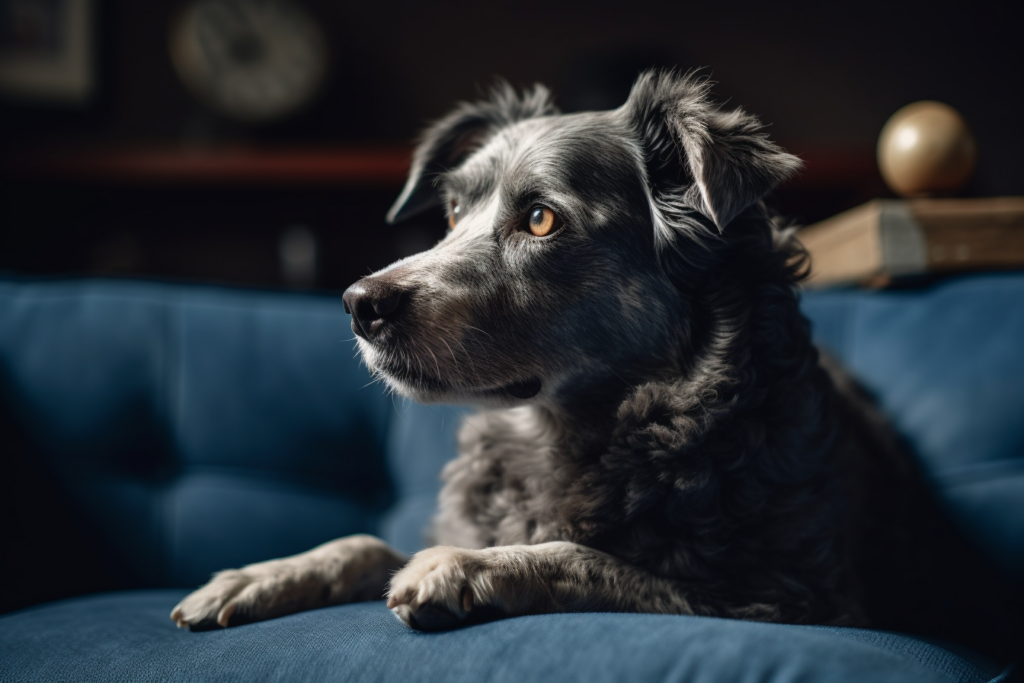 mixed-breed dog