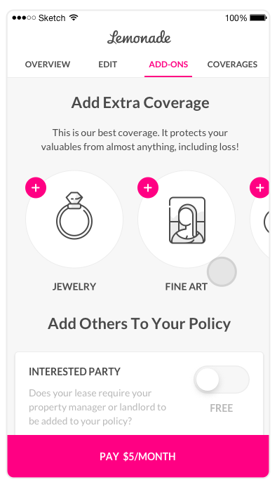 Extra Coverage comes with extra perks