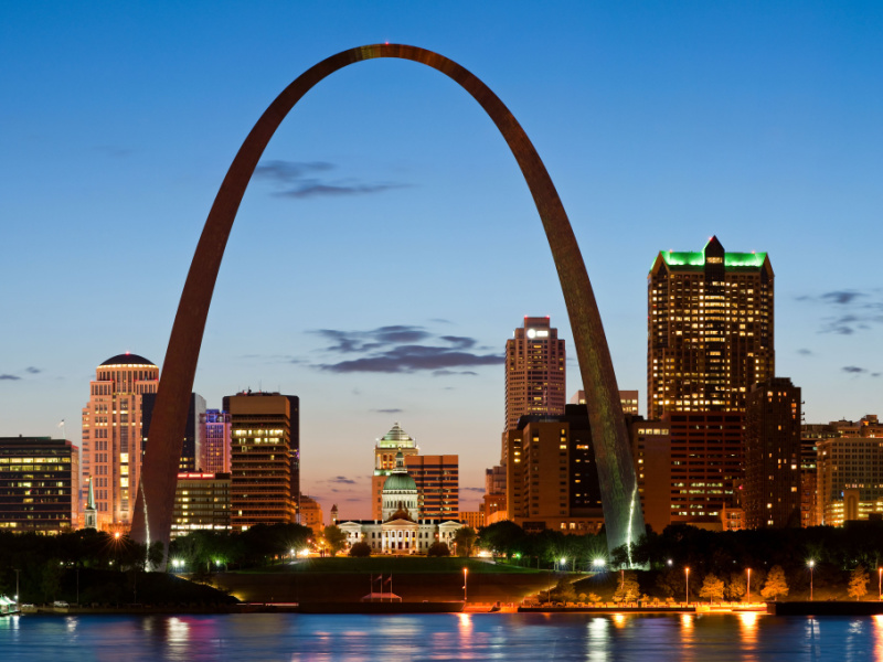 st. louis top missouri rental destination