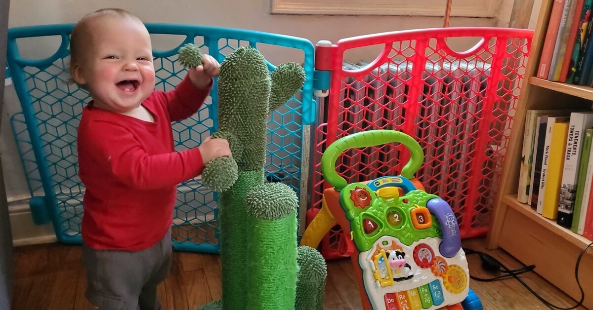 Babygitter-Kindersicherheit