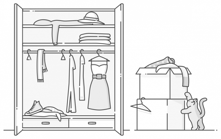 Armoire déménagement